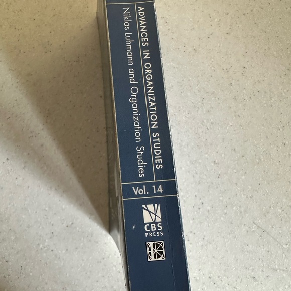Niklas Luhmann & Organization Studies Advances in Organization Studies Book v.14 - Picture 10 of 12